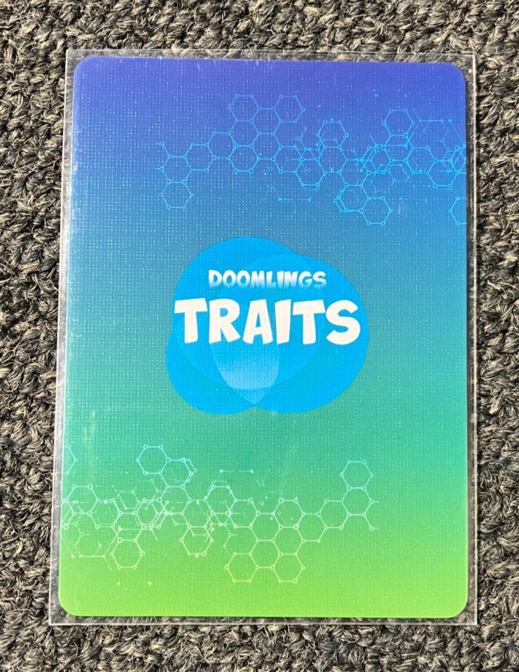 NEW PROMO Doomlings Traits Nightflower Island INTREPID Dominant Holofoil 27/31