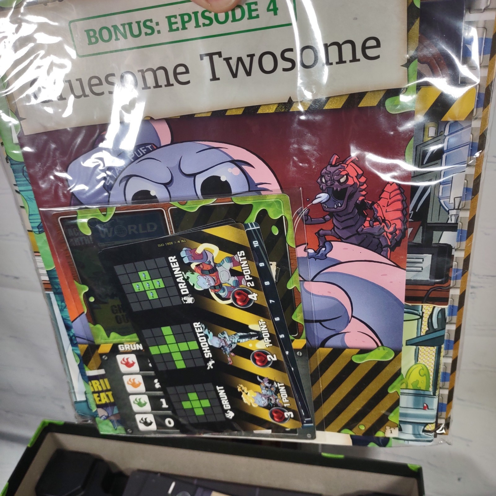 Ghostbusters x Men in Black Ecto Terrestrial Invasion Board Game in Opened Box