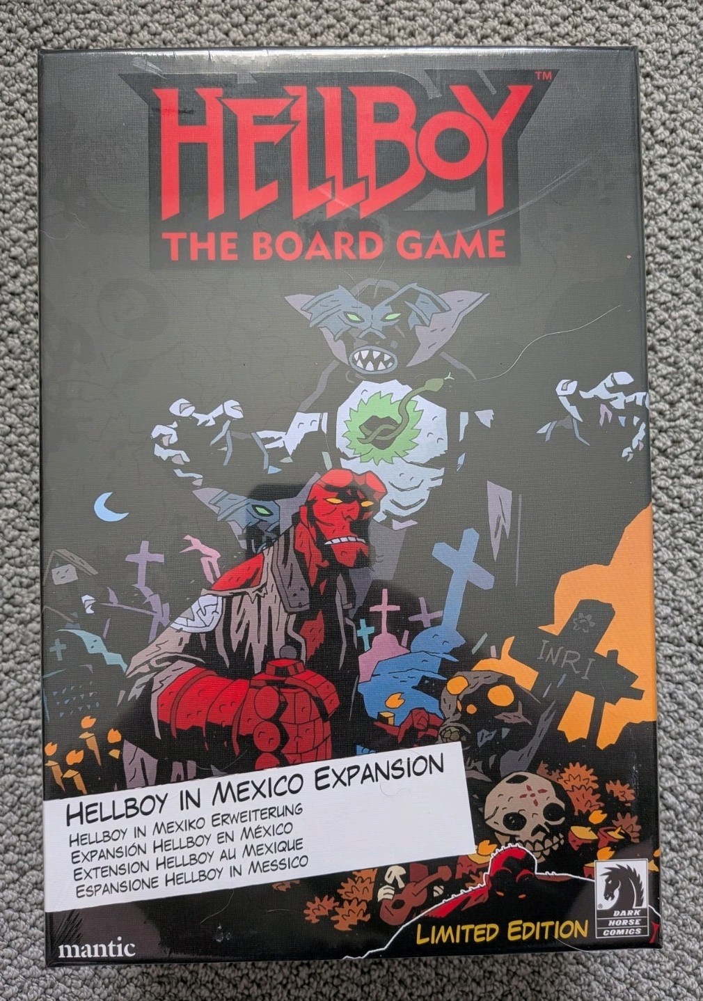 Limited Edition – Hellboy The Board Game – Hellboy In Mexico Expansion Tabletop