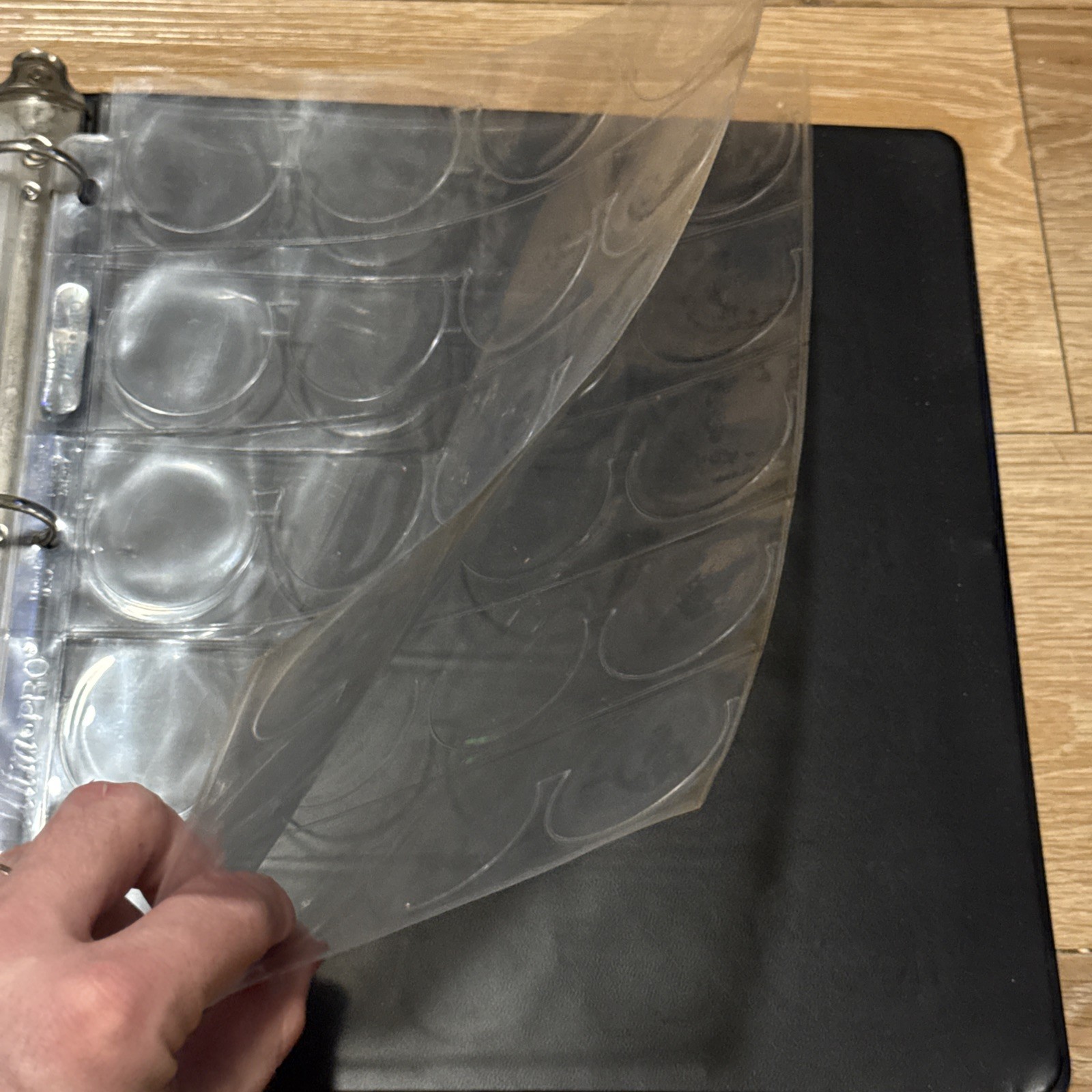 8 Page Pog Cap Collector Album With 160 Pogs
