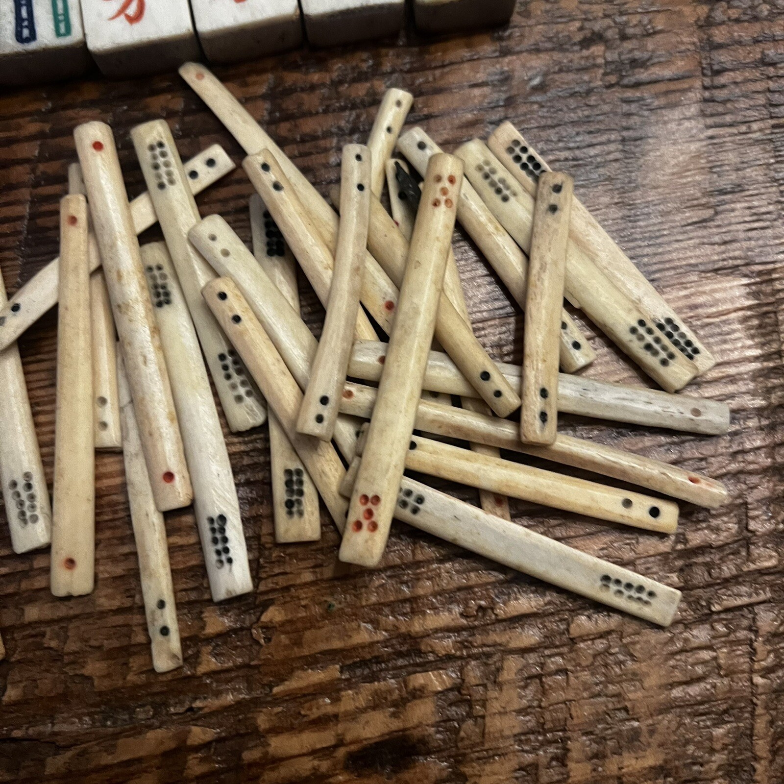Antique Mahjong Set 1923 Yamanaka Co New York