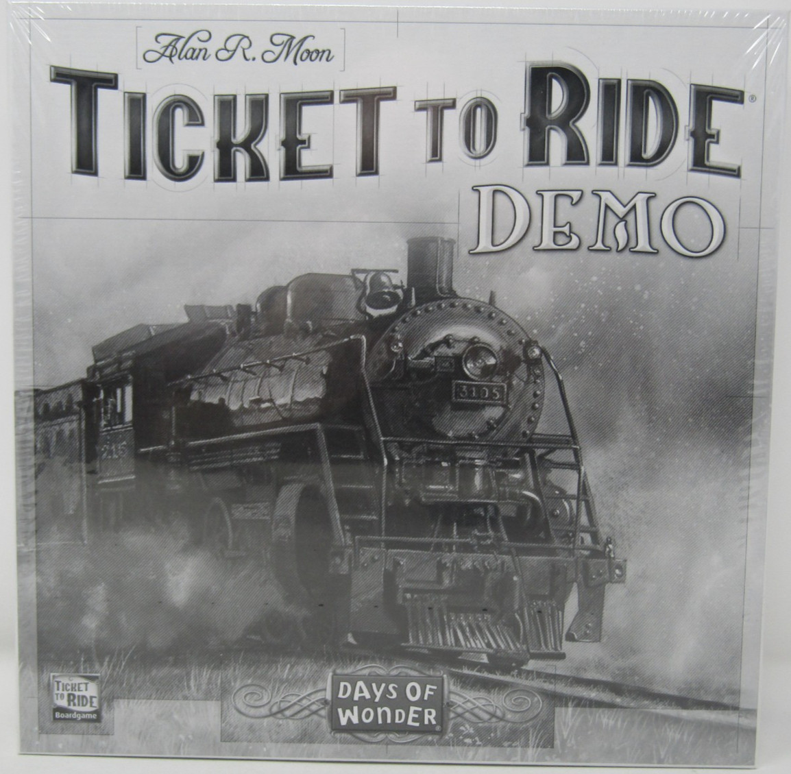 Days of Wonder Alan R. Moon Ticket to Ride Demo Sealed