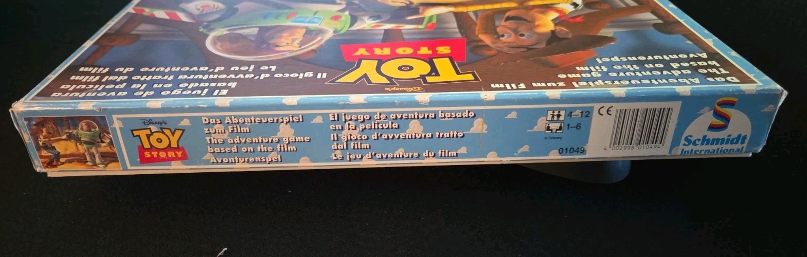 Based on Disney’s Film: TOY STORY THE ADVENTURE GAME Rare, Vintage, German Made