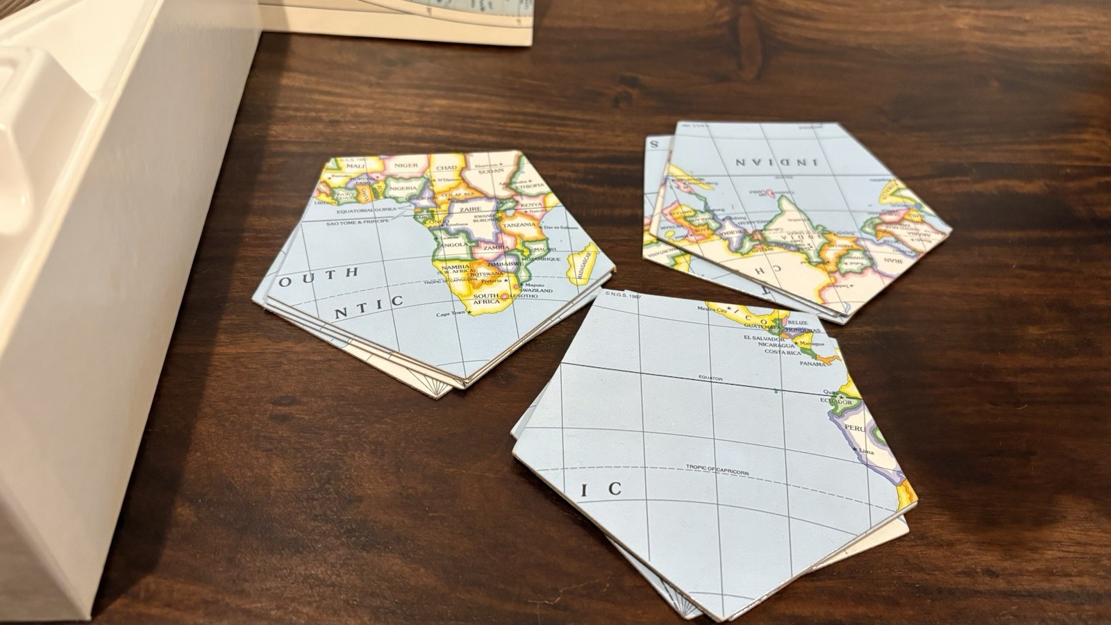 National Geographic Global Pursuit Geography Board Game Complete 1987 USA