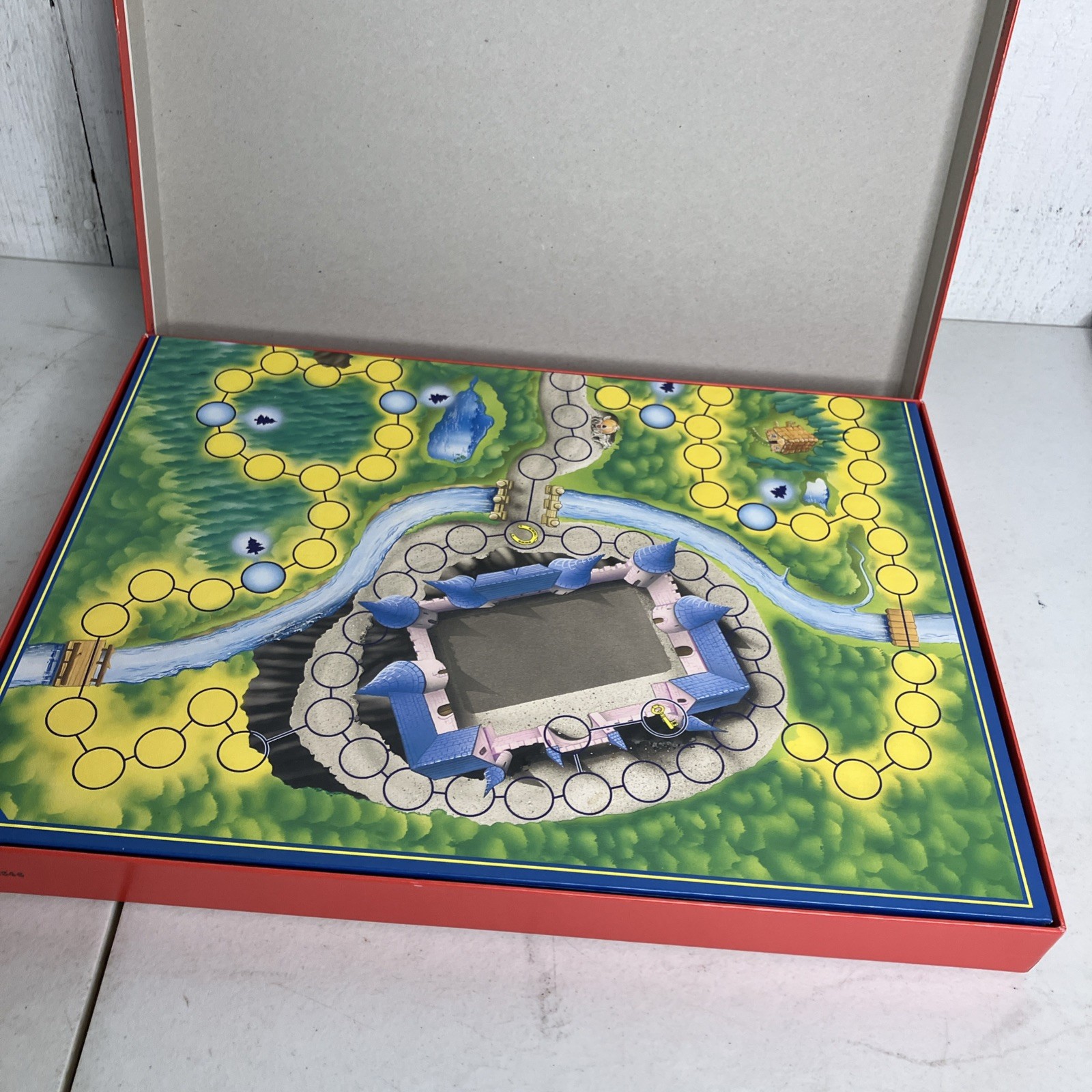 VINTAGE Enchanted Forest Board Game Ravensburger Only Missing One Wood Die