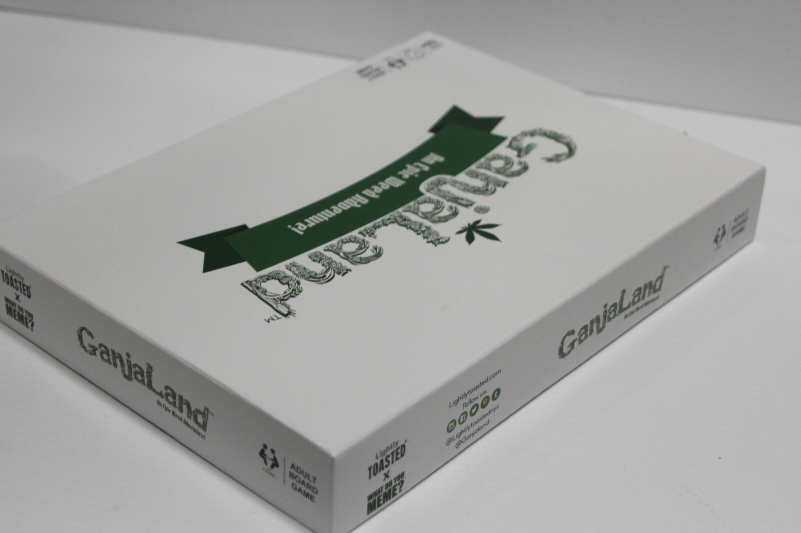 Ganjaland Board Game: An Epic Weed Adventure for Adults Ganja Marijuana MIB NIB