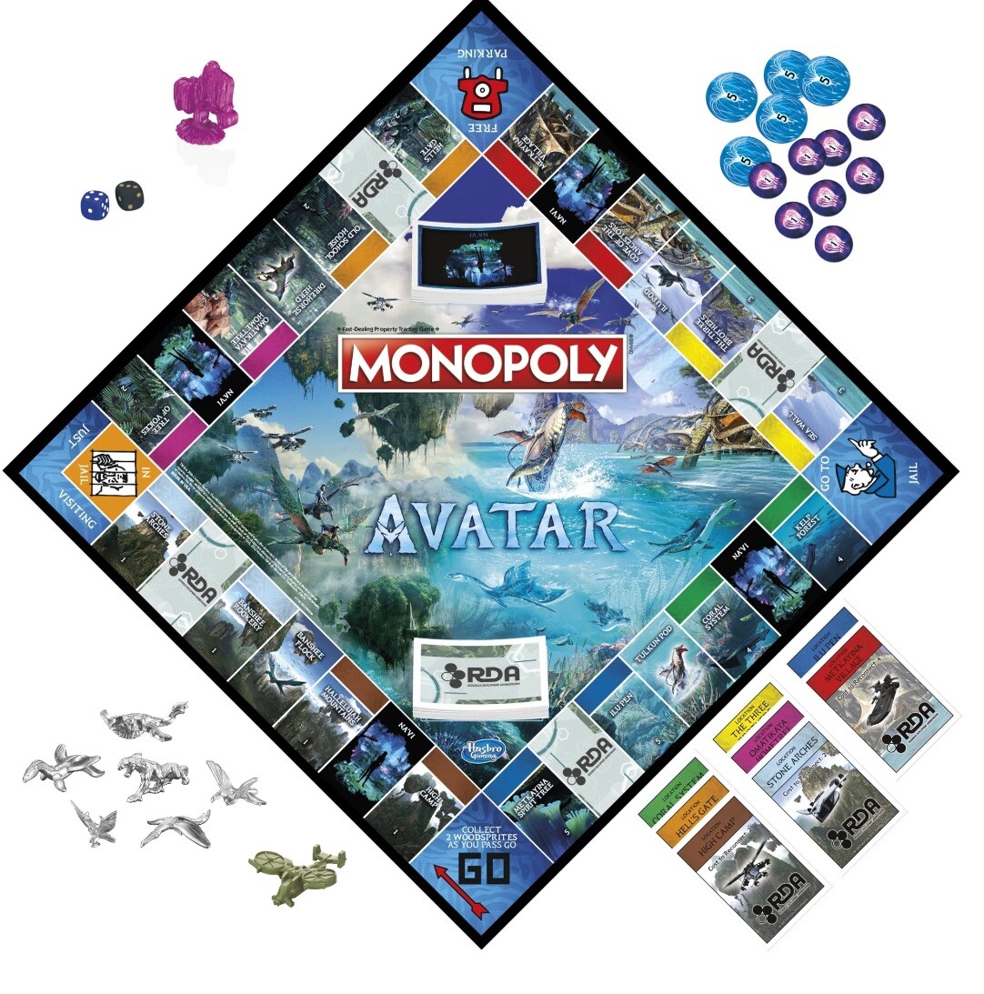 Monopoly: Avatar Edition Board Game for 2-6 Players, Family Games New