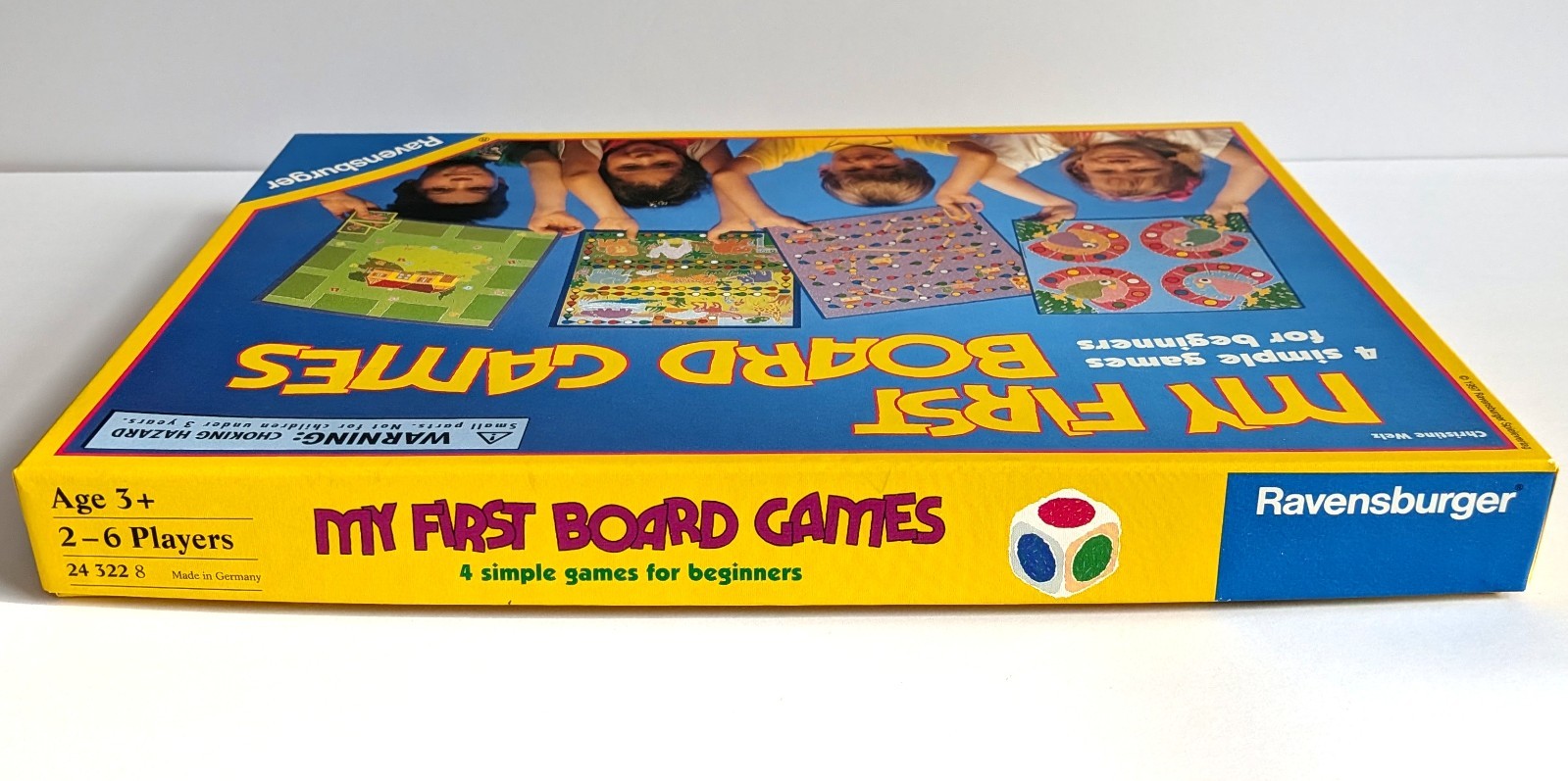 Ravensburger My First Board Games 1997 Complete Preschool Game Set Ages 3 Plus