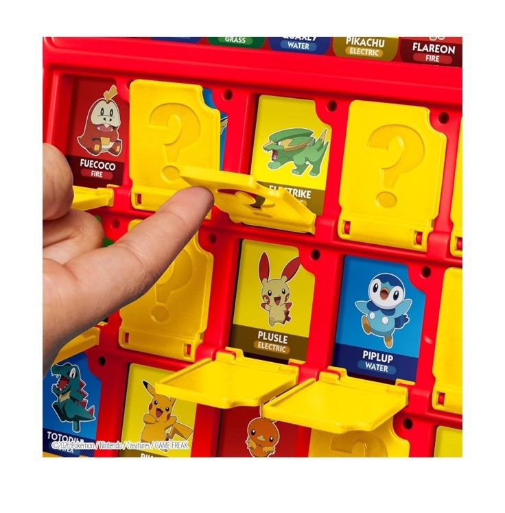 Guess Who Pokemon Edition Game 48 Characters Family Fun Board Game 2 Player NEW