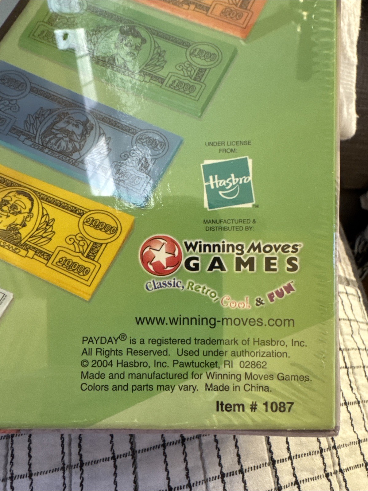 Pay Day 30th Anniversary Edition New Factory Sealed
