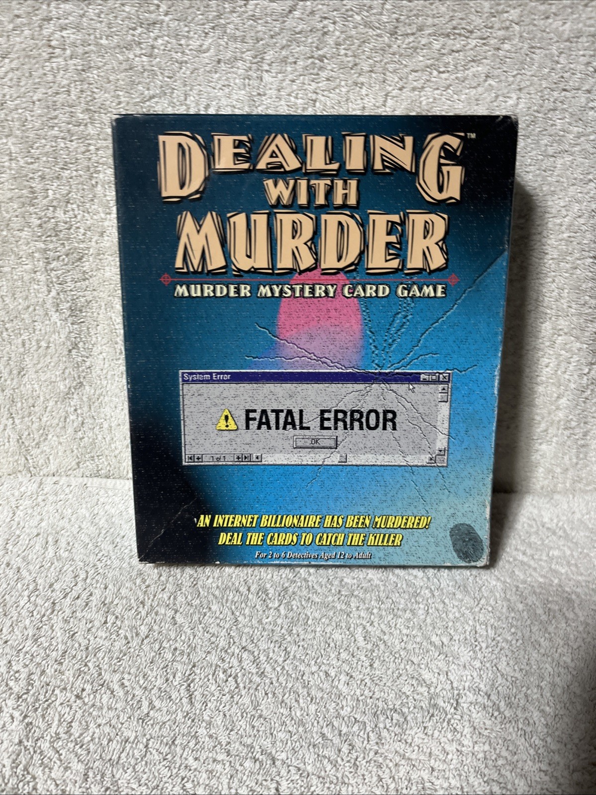 Dealing with Murder Game FATAL ERROR 2000 TDC GAMES #2130