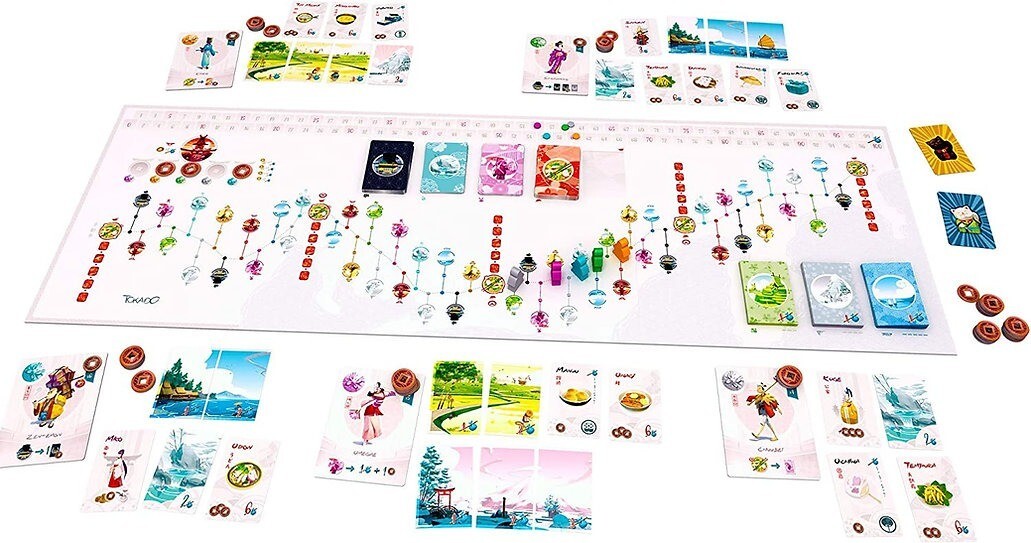 Tokaido Fun Forge Ages 8+ Players 2-5 Board Seald Pack ADULT CARD GAME
