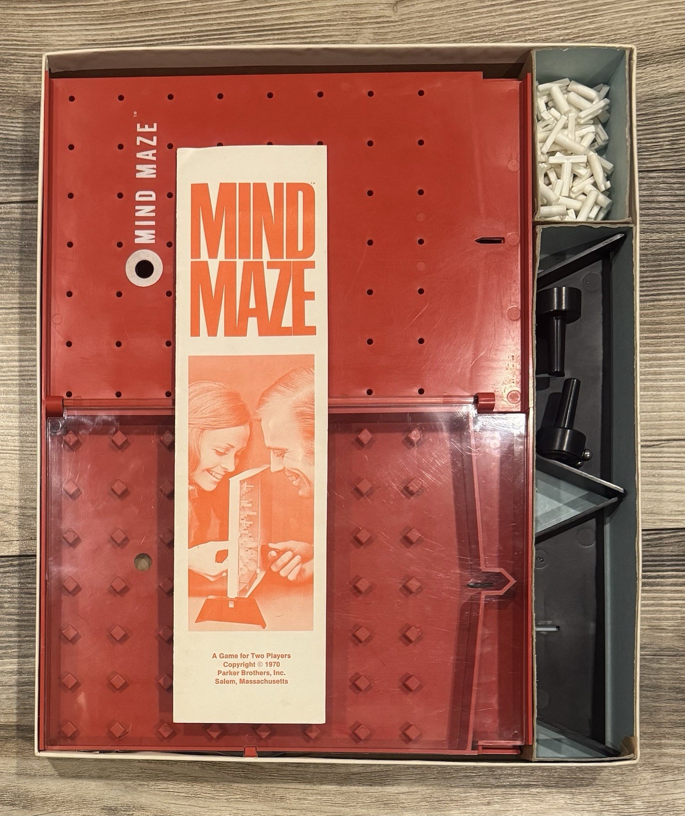 VTG! 1970 Mind Maze Game by Parker Brothers – COMPLETE! 🌟 EXCELLENT CONDITION!