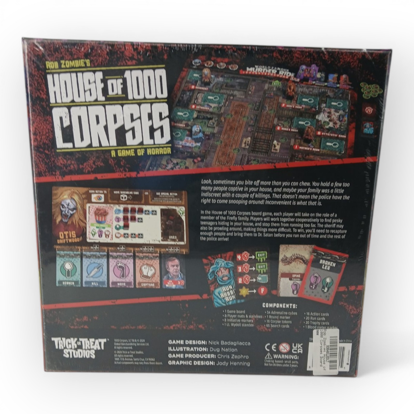 House of 1000 Corpses: A Game of Horror Board Game