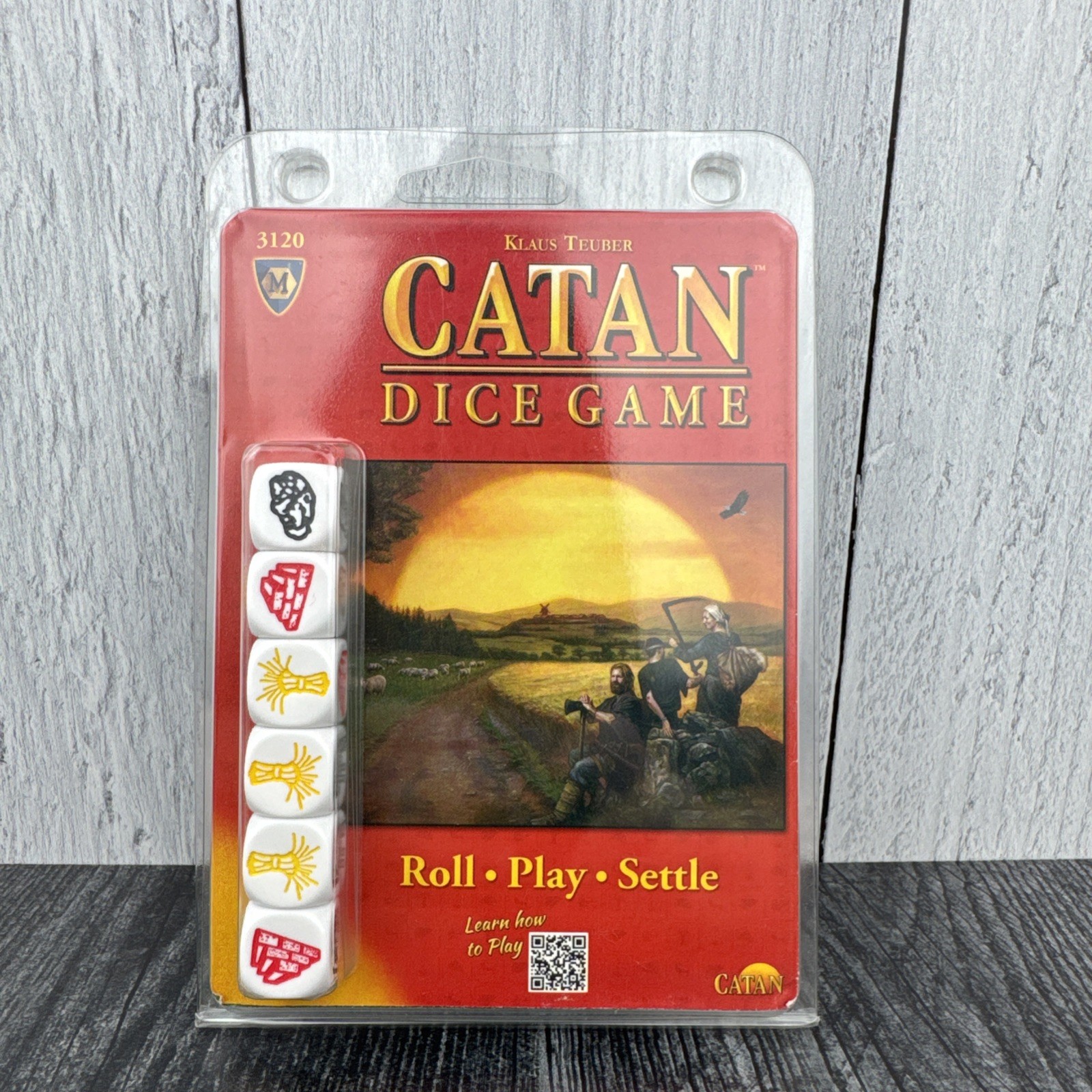Settlers of Catan Dice Board Game (Roll Play Settle) Brand New Sealed