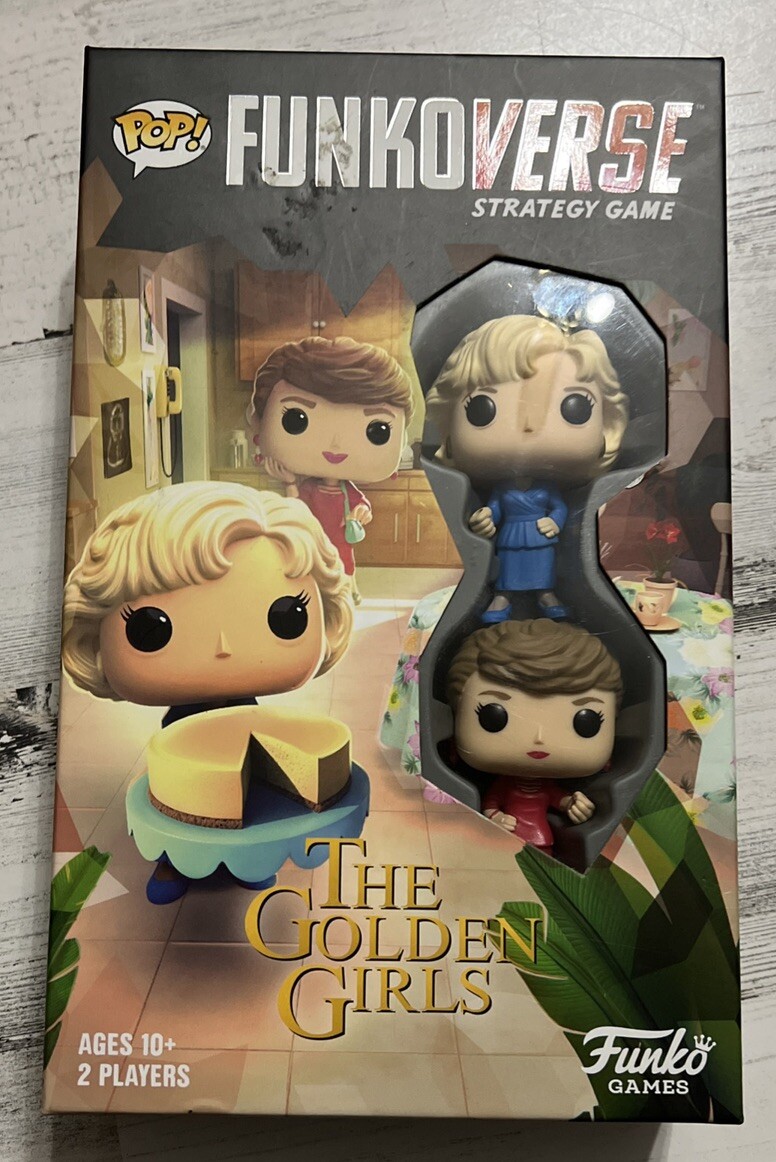 POP Funkoverse Strategy Board Game The Golden Girls Theme #100 Collectible NEW