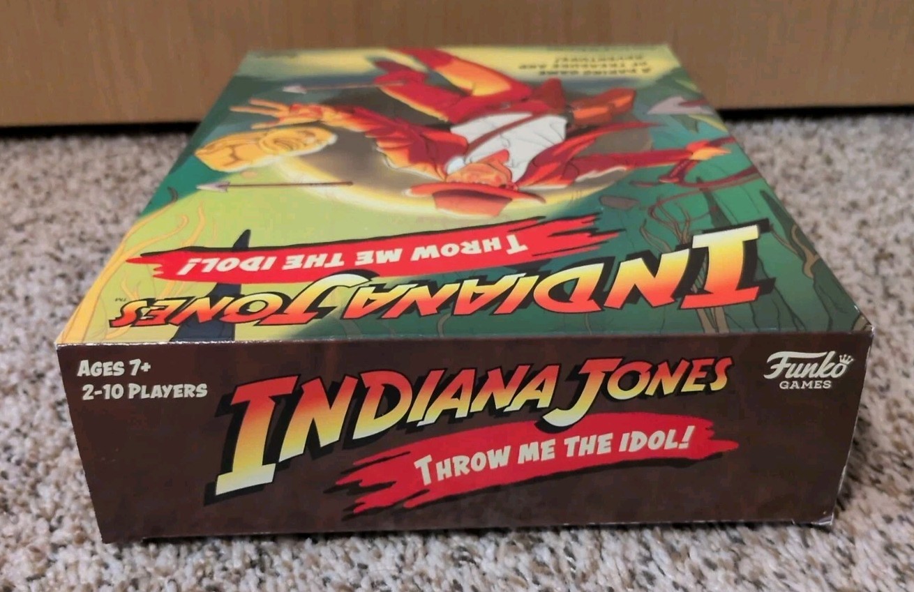 2023 – Indiana Jones: Throw Me The Idol! Board Game by Funko Games NIB-sealed!
