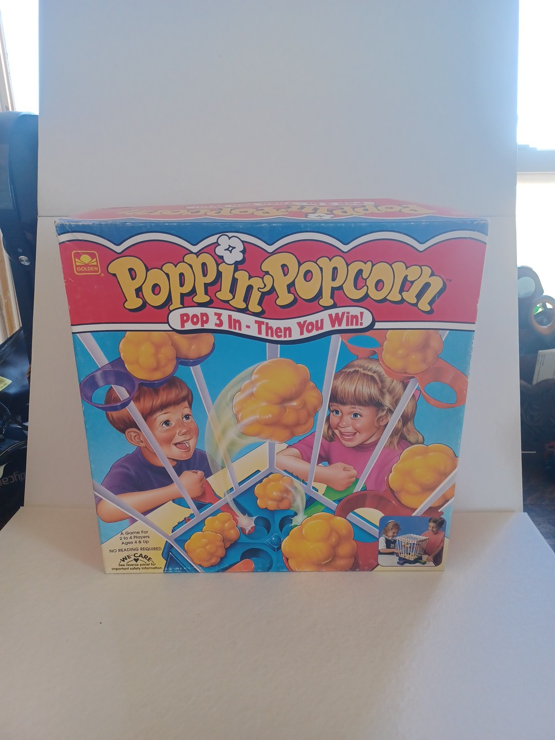 1993 Poppin’popcorn Game By Golden Games. 99% Complete