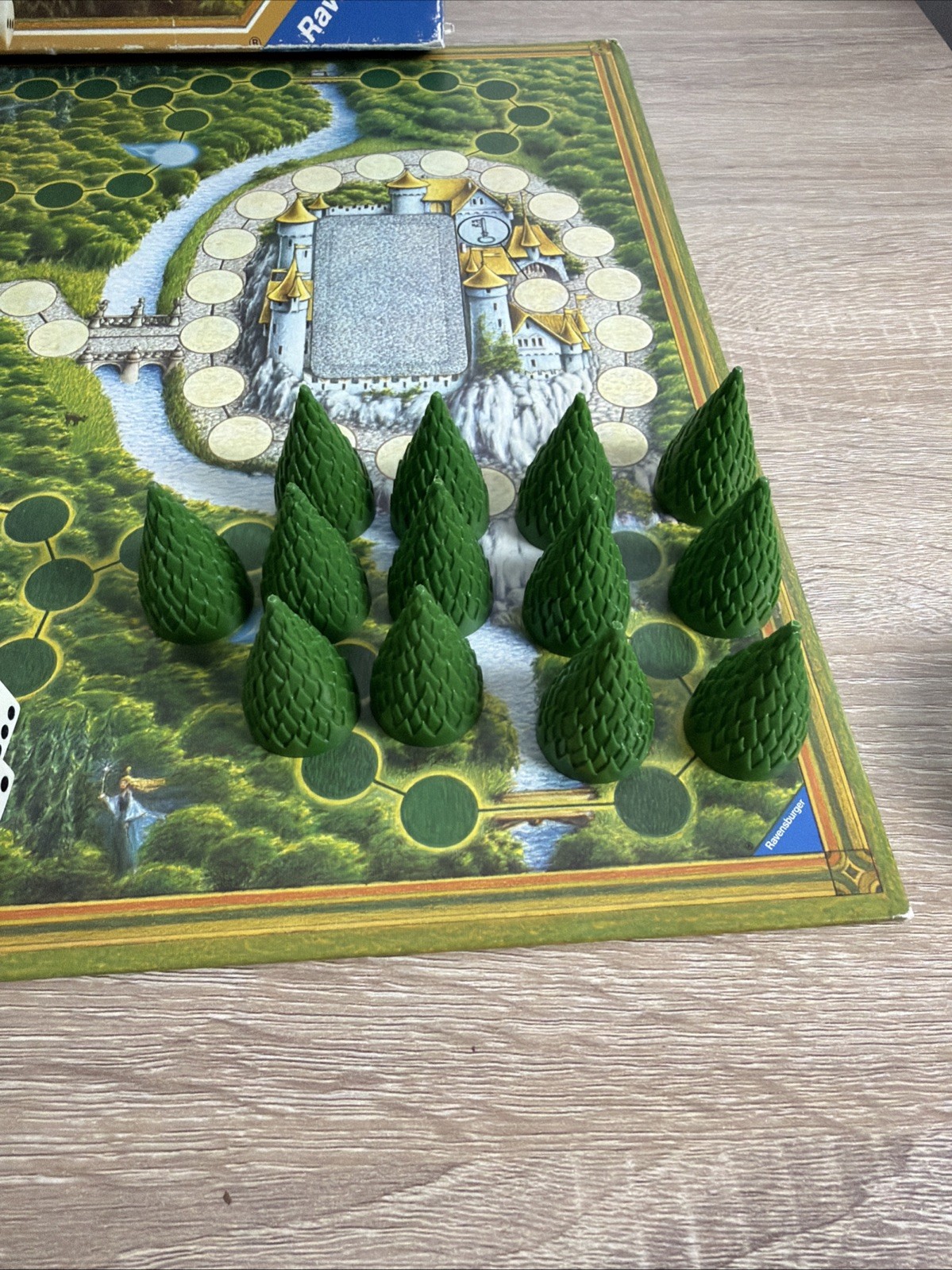 Vintage Enchanted Forest Board Game READ