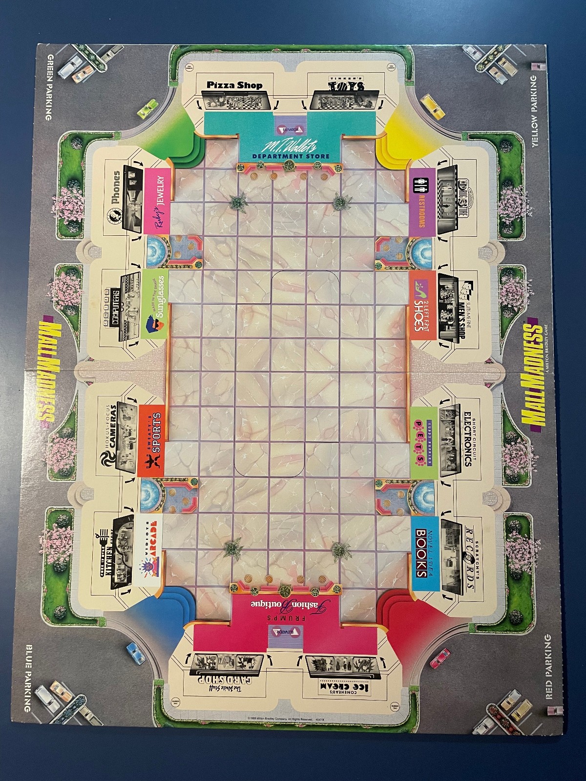 1996 Electronic Mall Madness COMPLETE NEW Open Box Milton Bradley