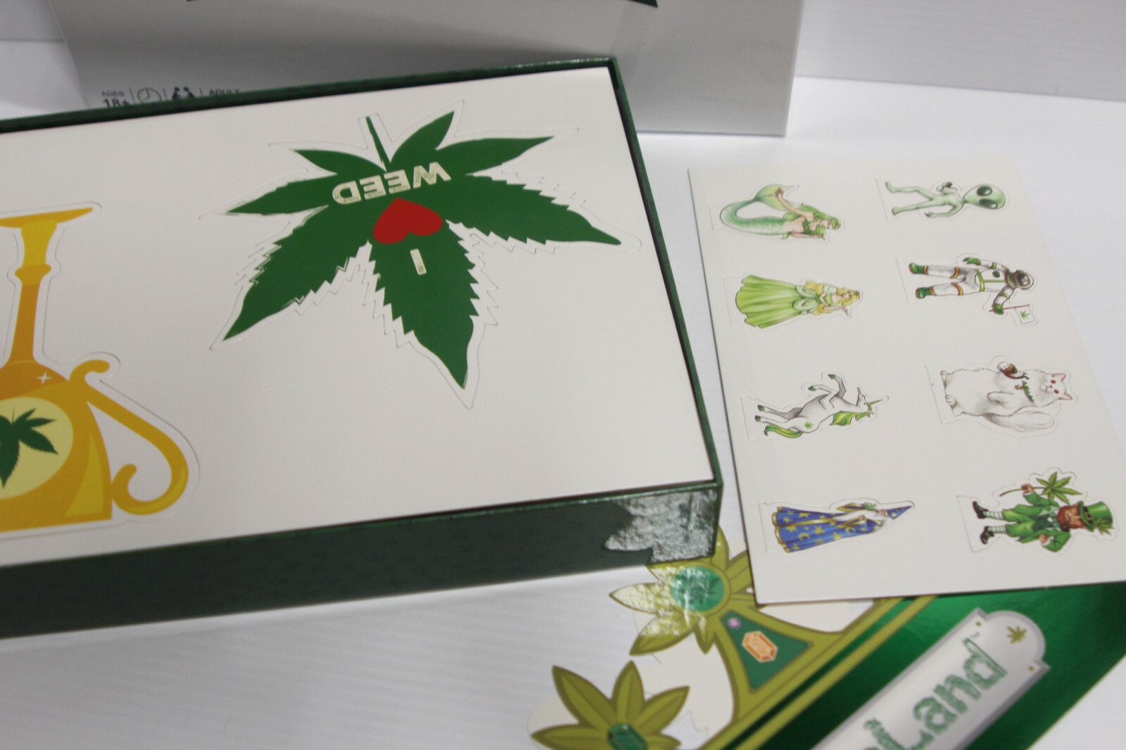 Ganjaland Board Game: An Epic Weed Adventure for Adults Ganja Marijuana MIB NIB