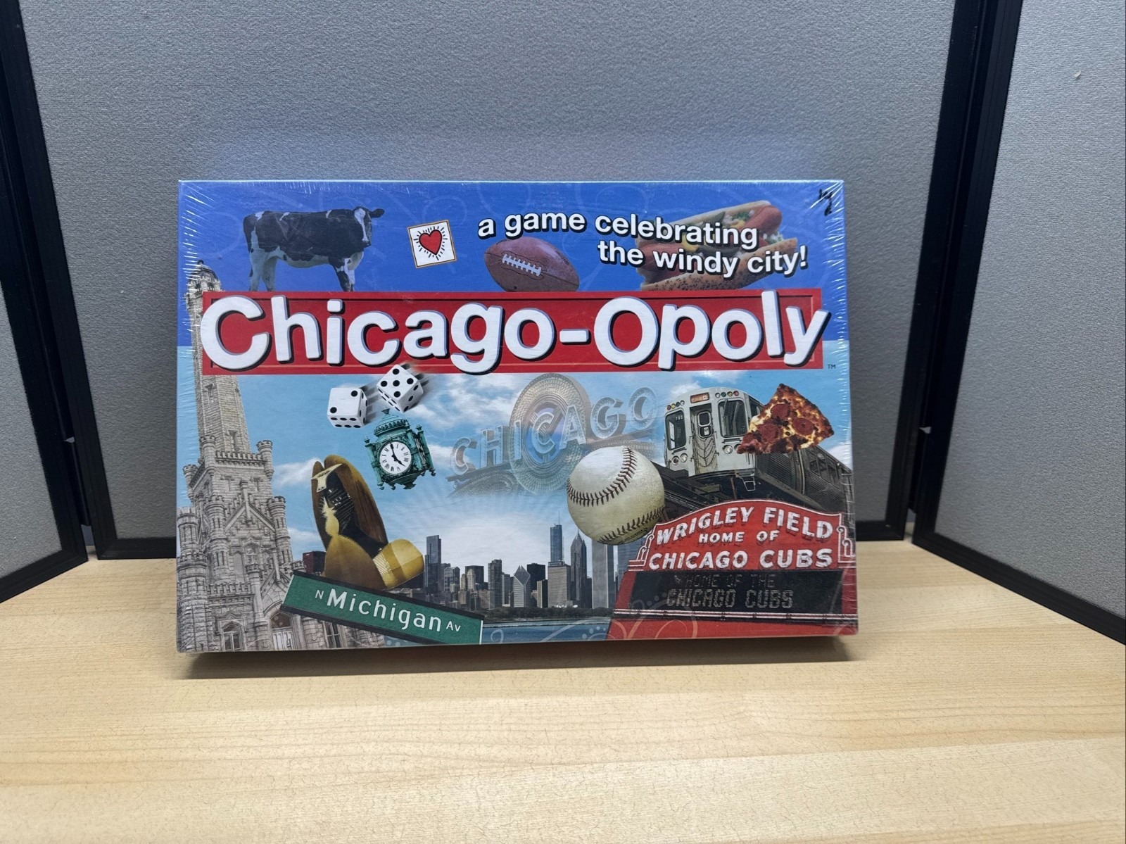 Chicago-Opoly Monopoly By Late For the Sky The Windy City New READ