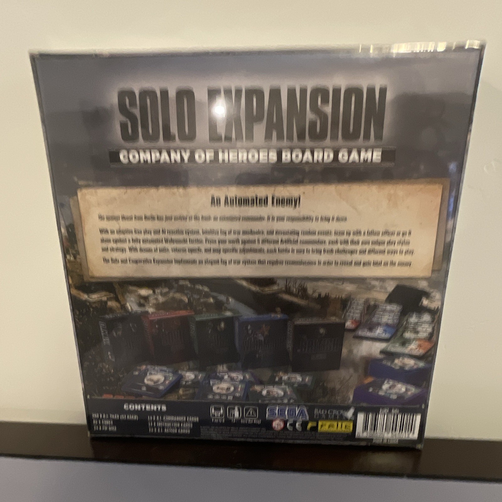 Bad Crow Games Company of Heroes Board Game Solo Expansion Pack, 1+ Players, 14+
