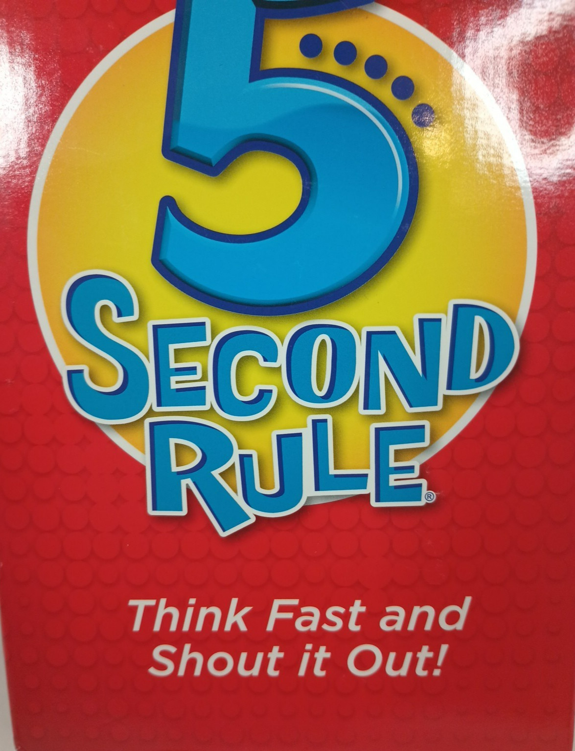5 Second Rule – Fun Family Games for Kids and Adults Party Kids Travel Game NEW
