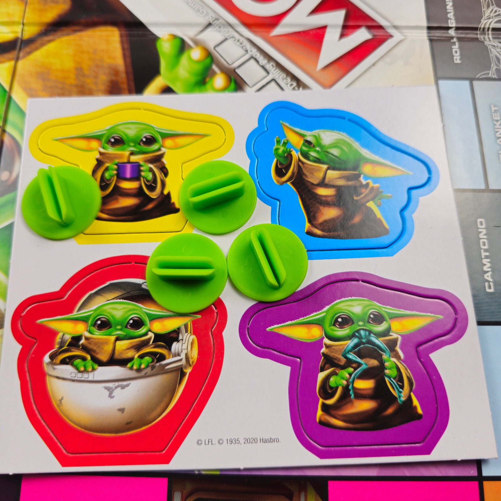 Monopoly Star Wars The Mandalorian Baby Yoda Grogu Edition Board Game Complete