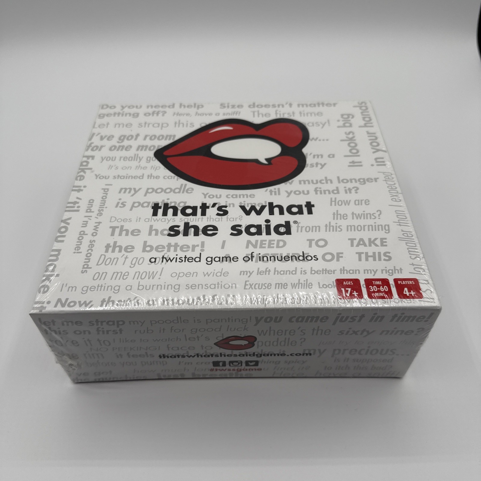 That’s What She Said Game A Twisted Game Of Innuendos New In Box Sealed