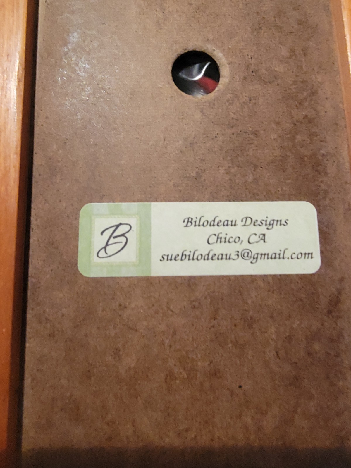 Handmade Cribbage Board Crafted By Bilodeau Designs Made In USA Wood W/pieces