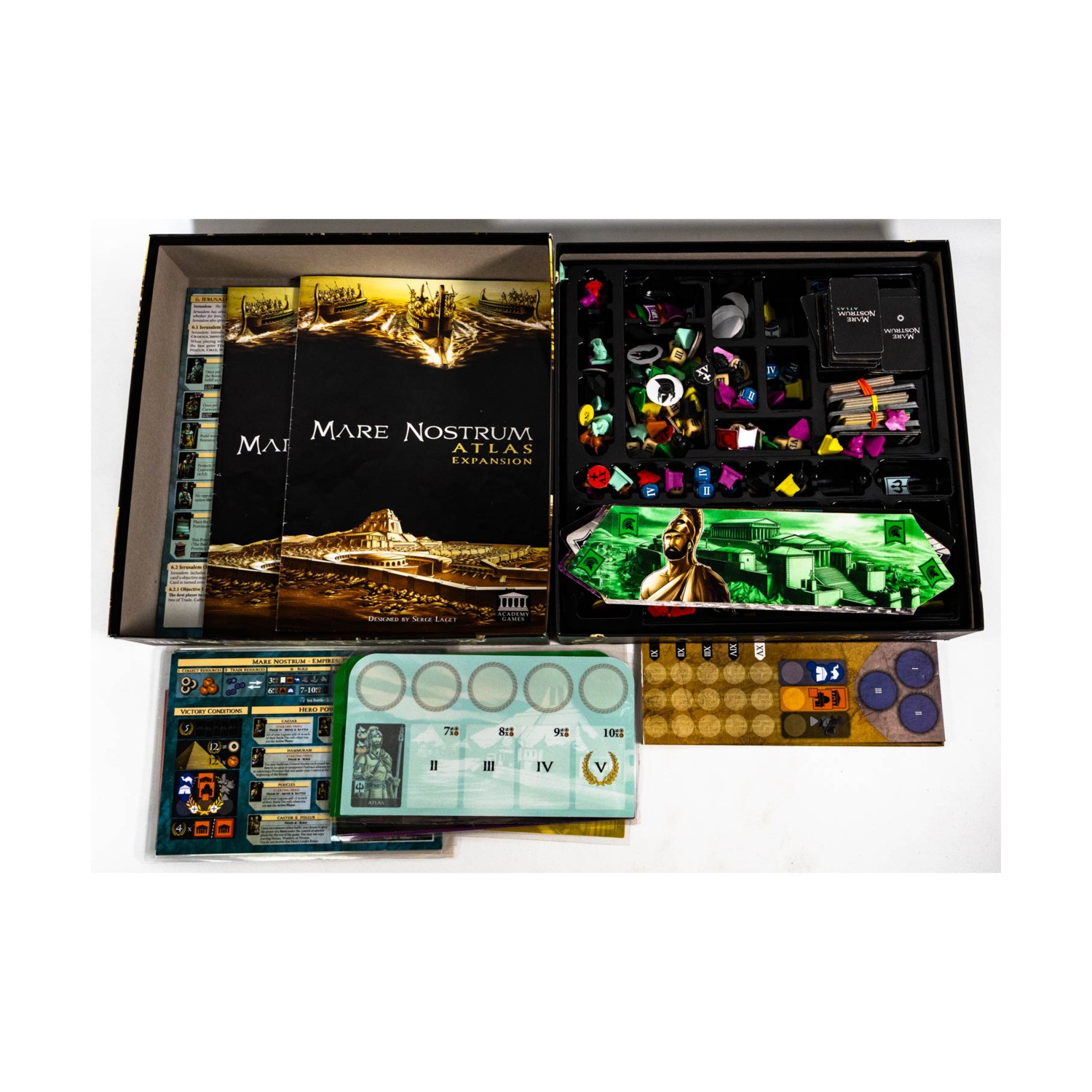 Academy Board Games Mare Nostrum Collection #12 – Base Game + 1 Expan Fair/EX