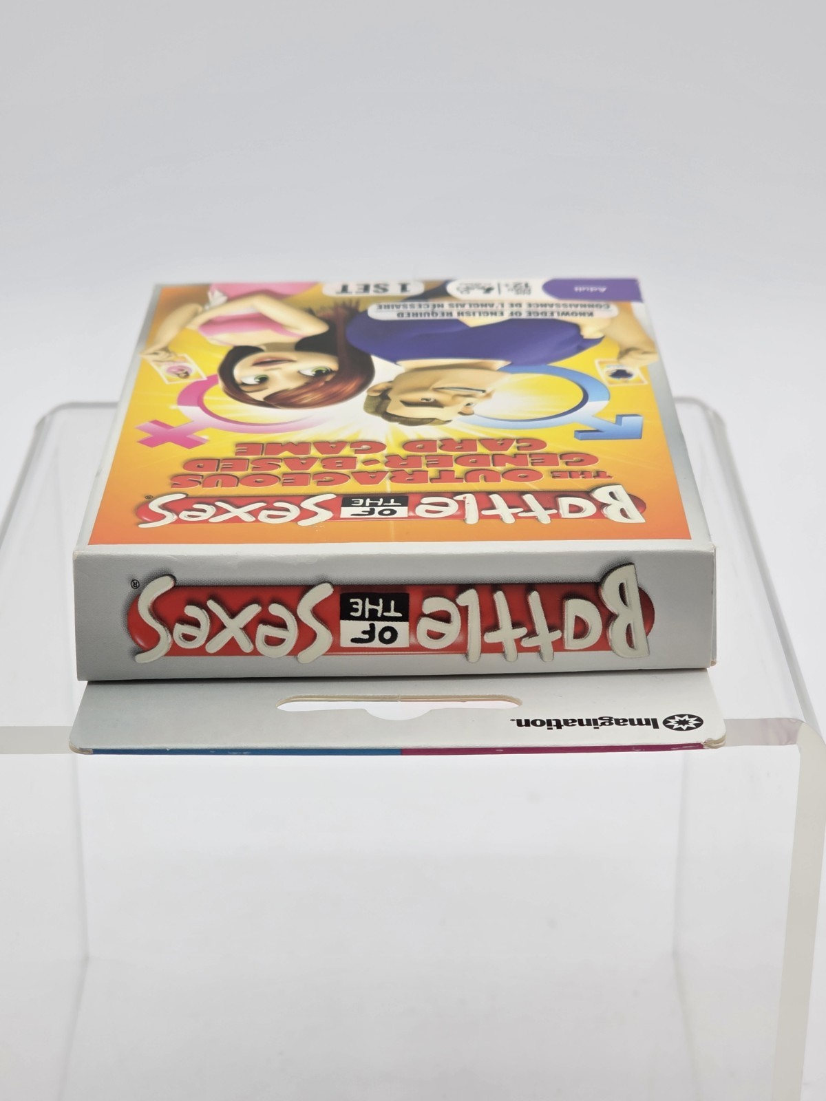 2009 Battle Of The Sexes Card Game by Imagination Complete