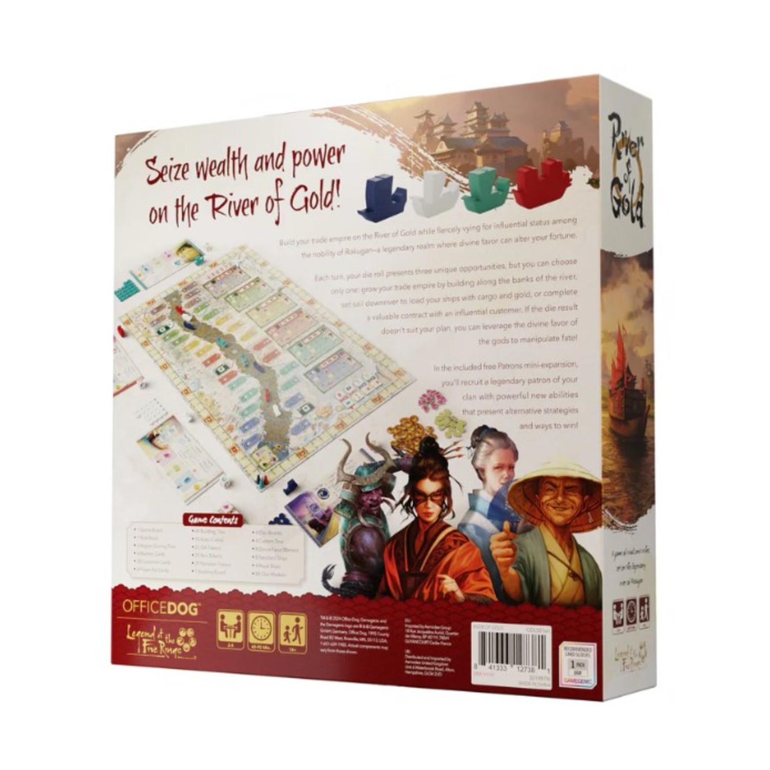 Office Dog Family Games River of Gold Box SW (New)