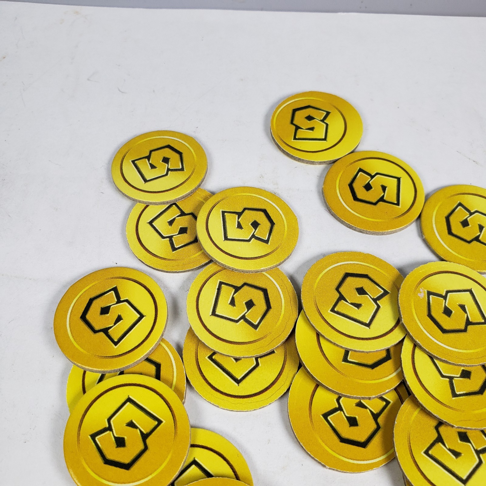 25 Monopoly Gamer Mario Kart $5 Golden Coins Replacement Pieces Parts