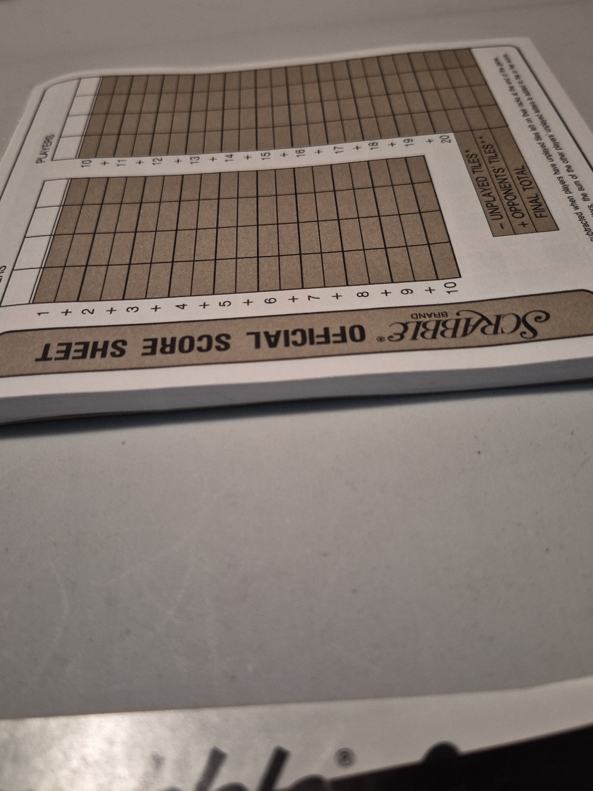 Vintage 1989 Milton Bradley 4034 Scrabble Deluxe Edition Board Game