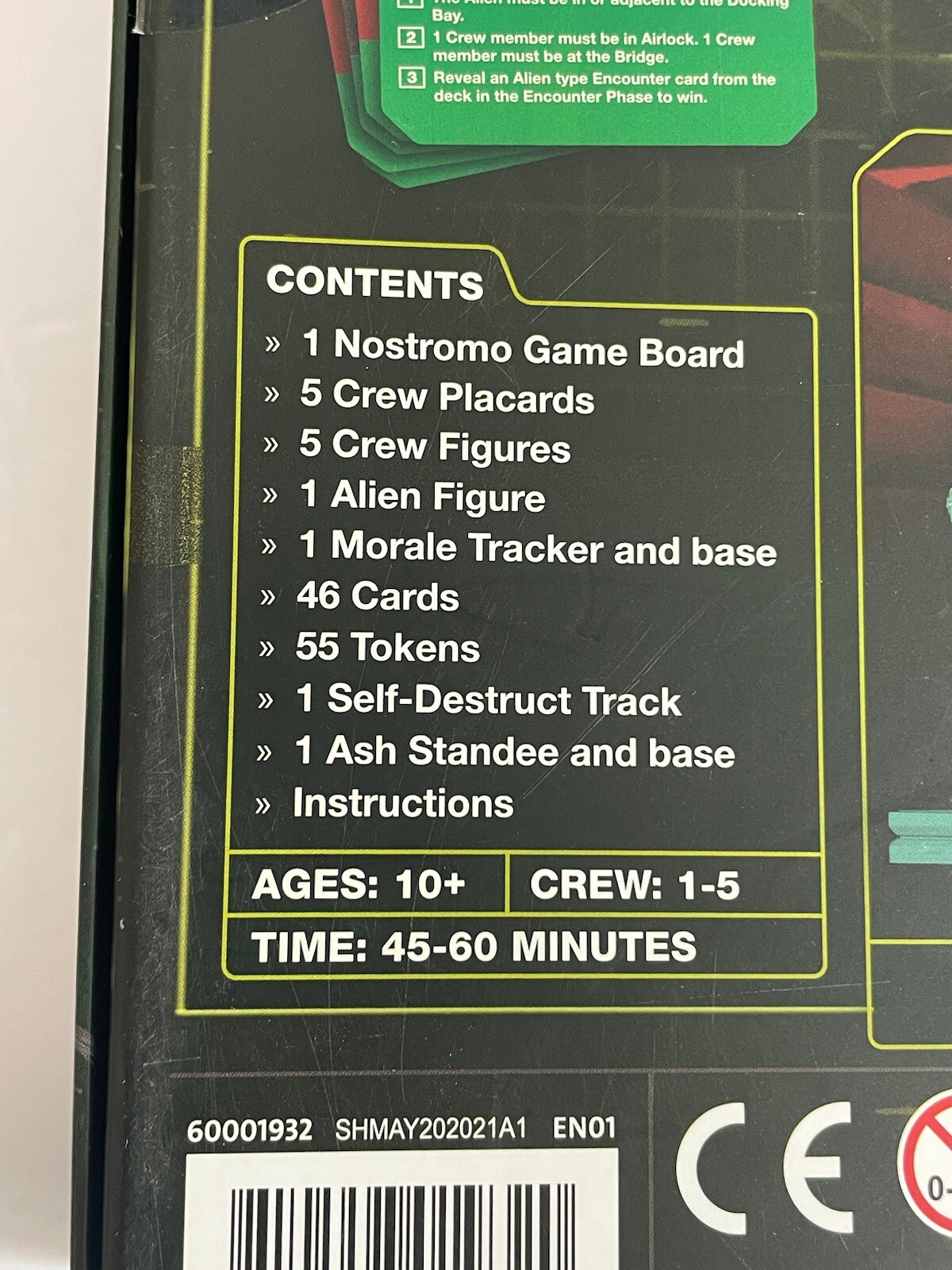 Alien Fate of The Nostromo Board GameFrom Ravensburger