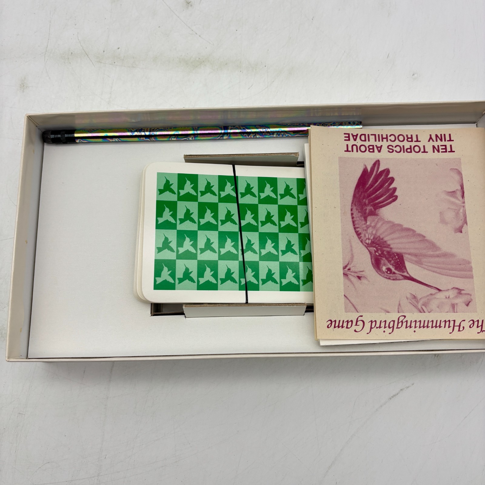 The Hummingbird Game COMPLETE Ampersand Press Science Animals Homeschool Birds