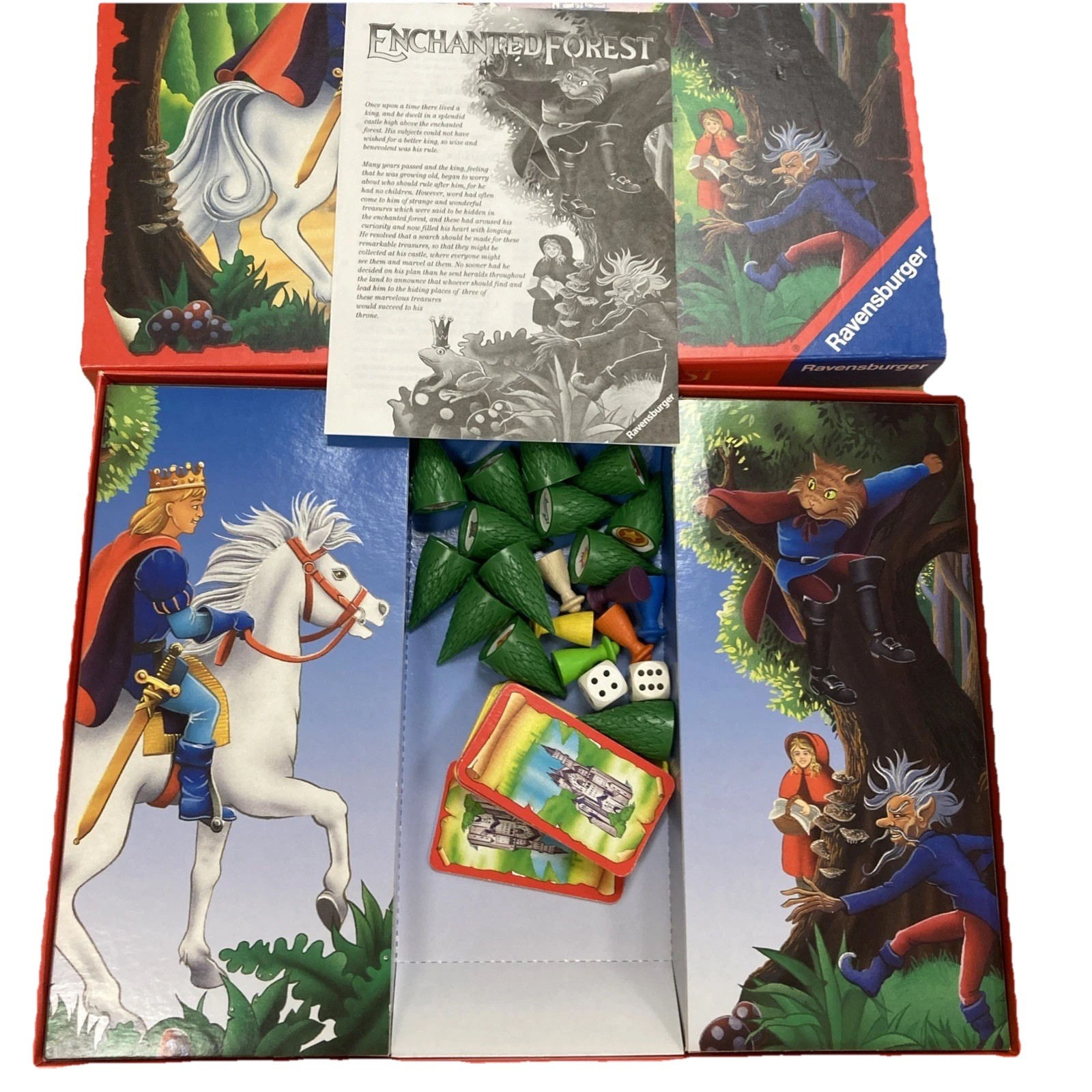 Enchanted Forest (1994) – Board Game – Ravensburger – family game – COMPLETE