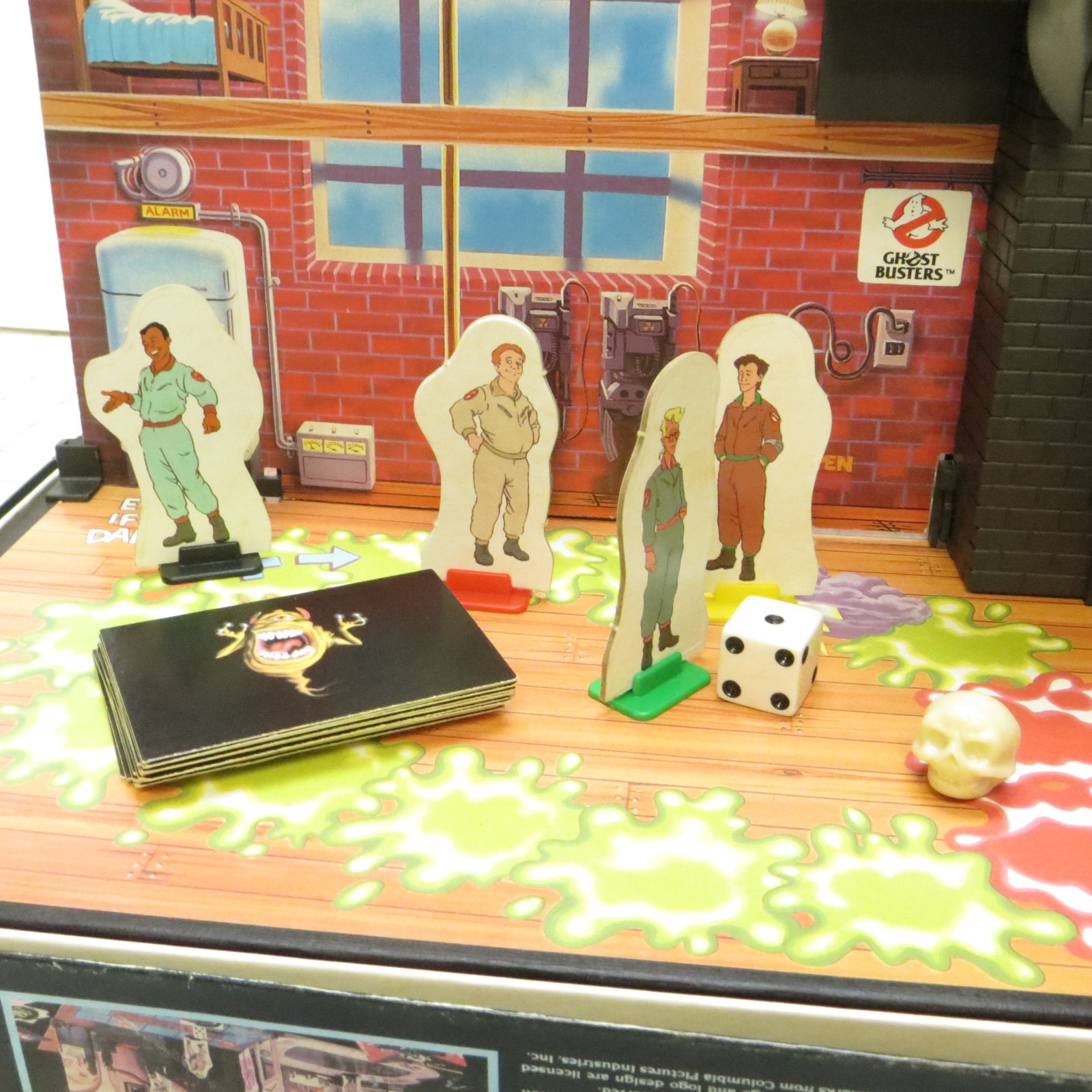 Vintage 1986 Milton Bradley The Real Ghostbusters Board Game