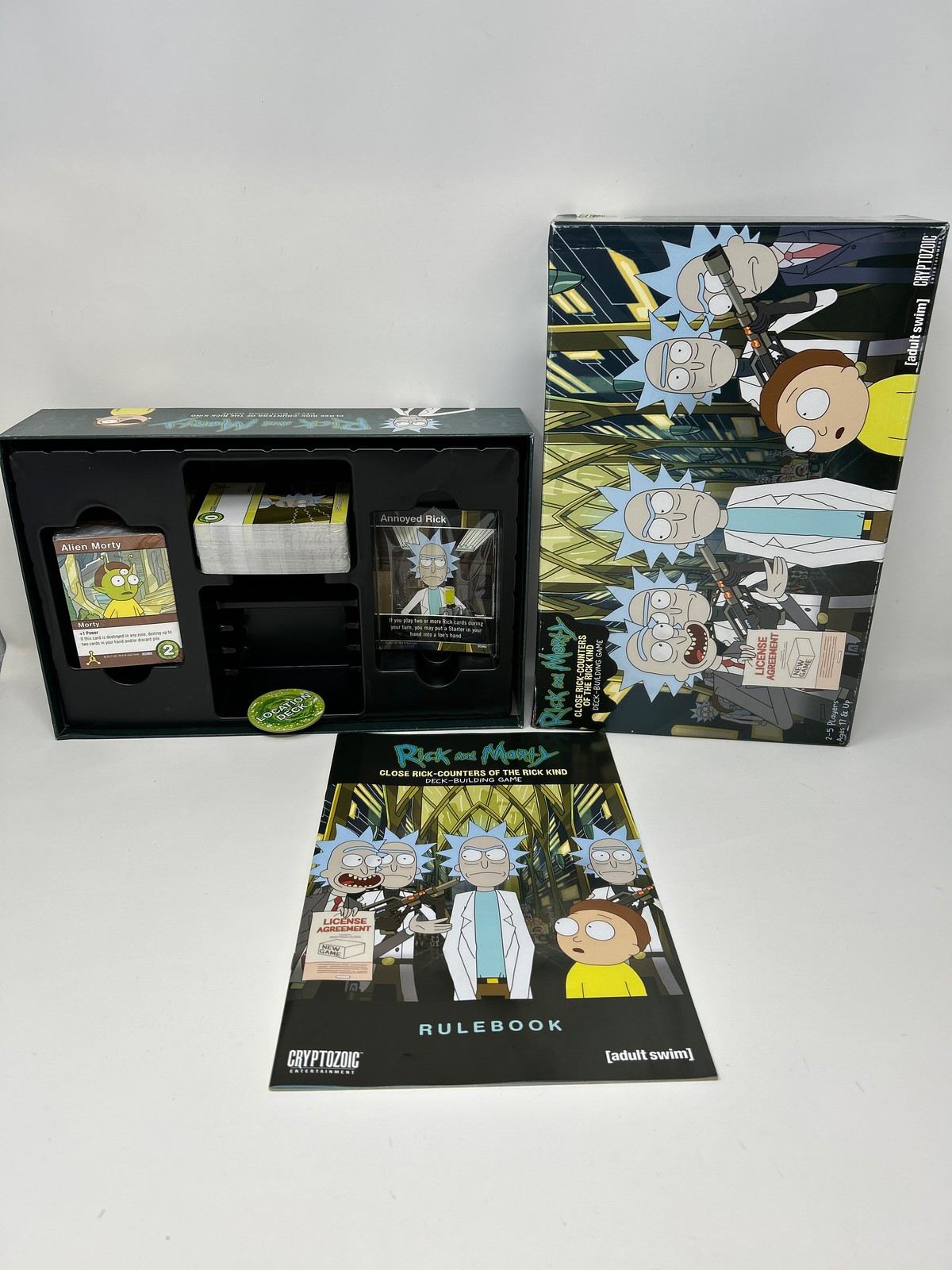 Cryptozoic Entertainment Rick & Morty Deckbuilding Game Close Rick-Counters of T