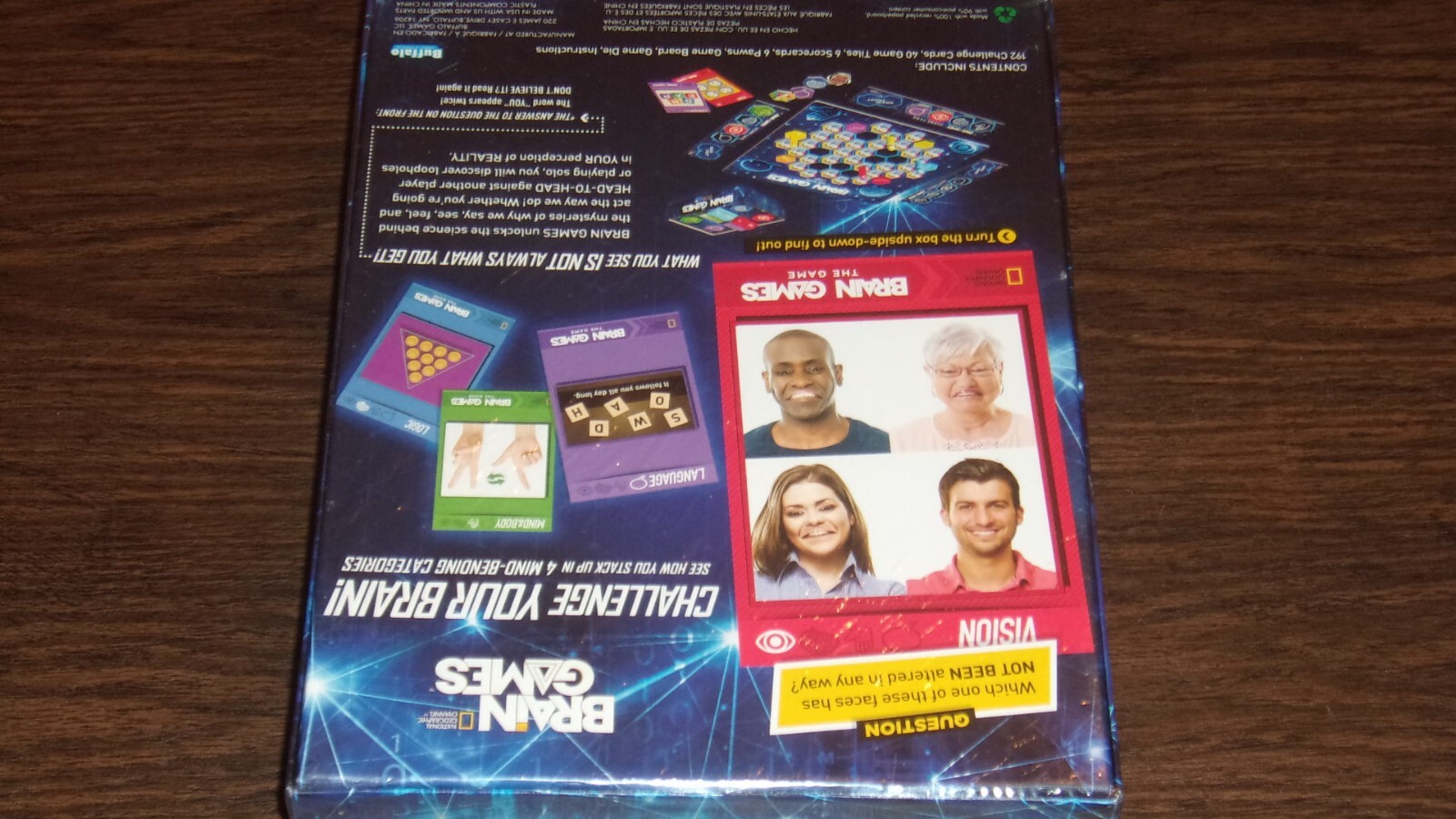 NIB Brain Games The Game Based on the Emmy Nominated National Geographic Channel