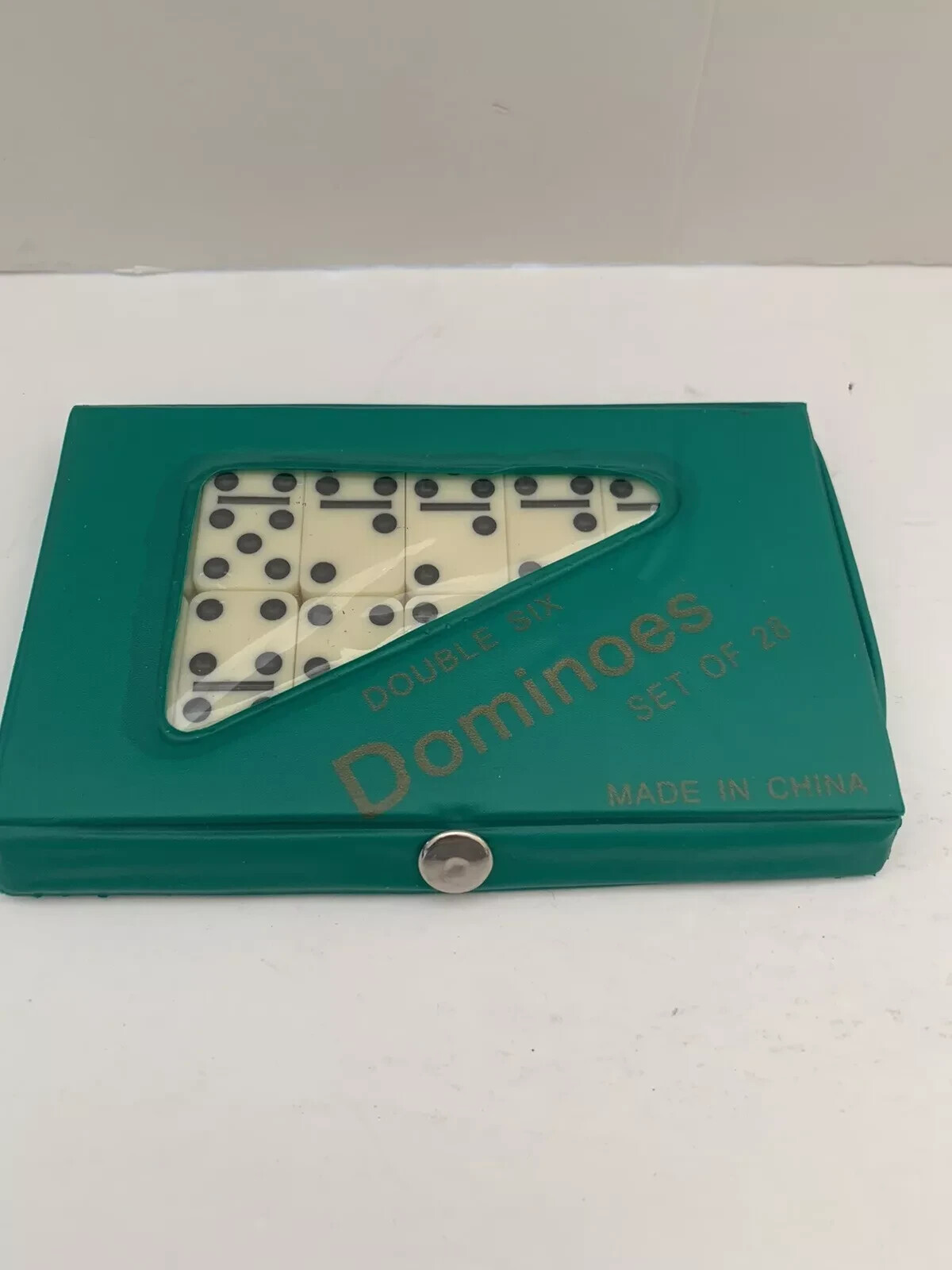 Dominoes Double Six *Set of 28* (Black Case)