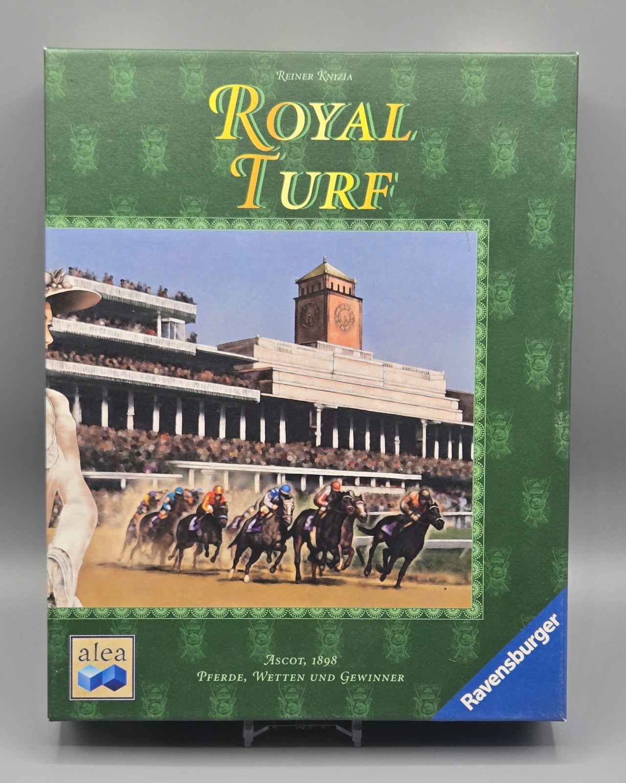 Royal Turf – Reiner Knizia – German Edition w/ English Rules – Nice Condition