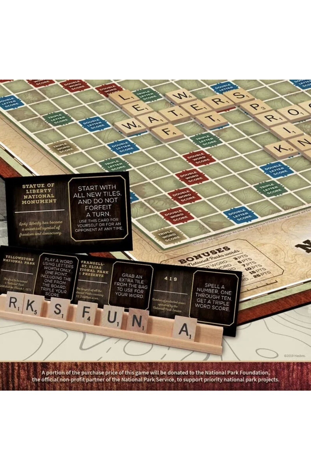 National Parks SCRABBLE® Age 8+ 2-6 players 60+ minutes