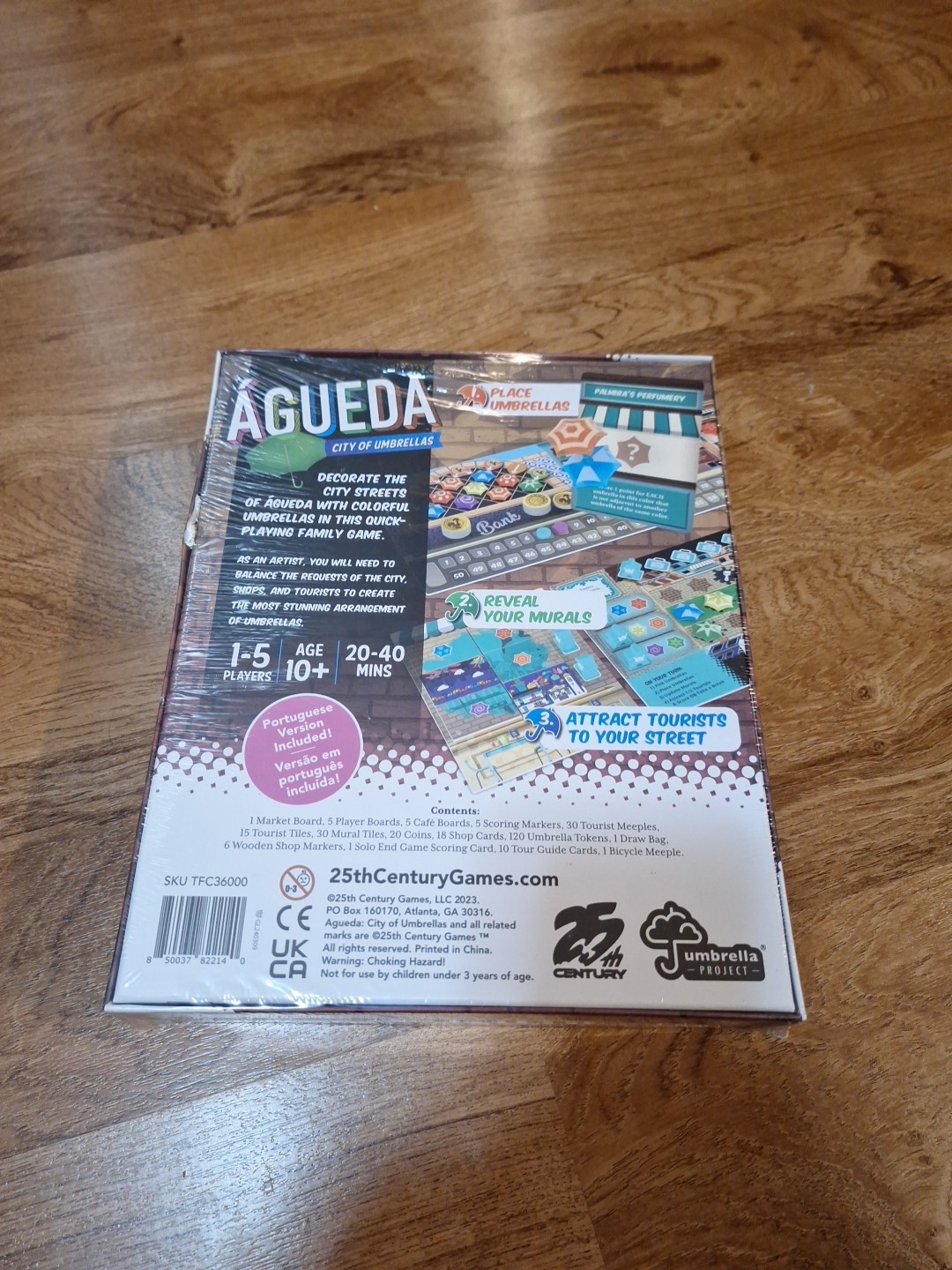 25th Century Games Agueda City of Umbrellas Sealed New