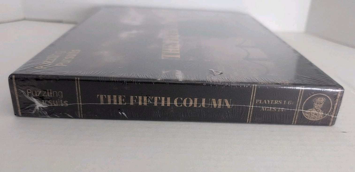 The Fifth Column Escape Room Puzzle Game Puzzling Pursuits New