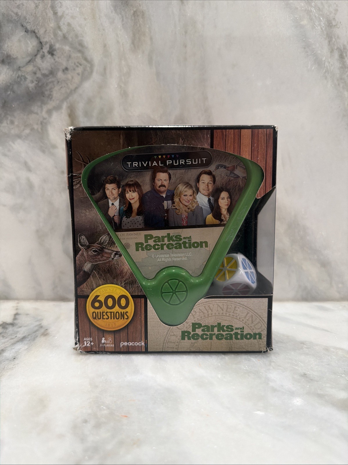 Trivial Pursuit PARKS & RECREATION Quick Play Edition Trivia Game NEW