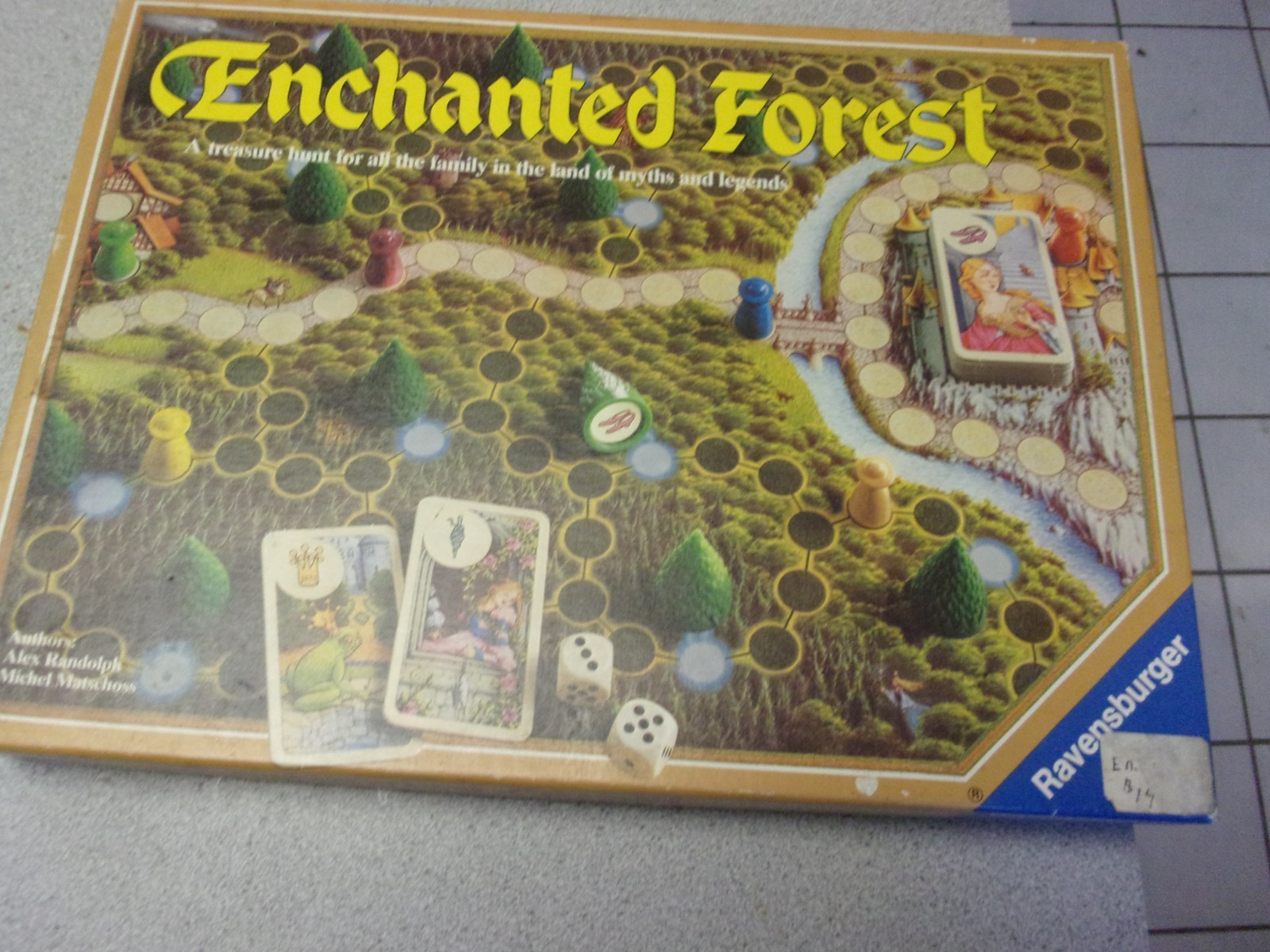 1982 ENCHANTED FOREST Board Game Ravensburger West Germany Complete