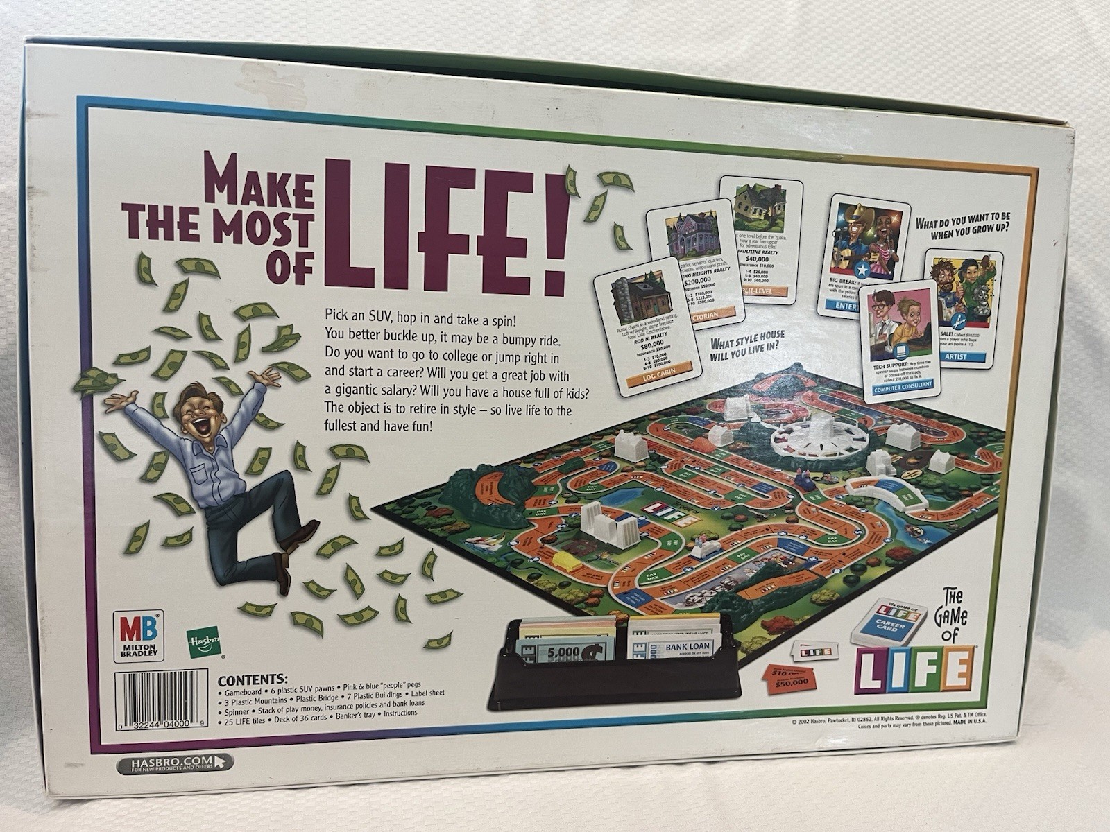 Milton Bradley The Game of Life Board Game Ages 9 to Adult